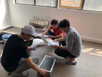 Bàn giao máy đo độ hóa mềm Vicat cho công ty nhựa Bình Minh